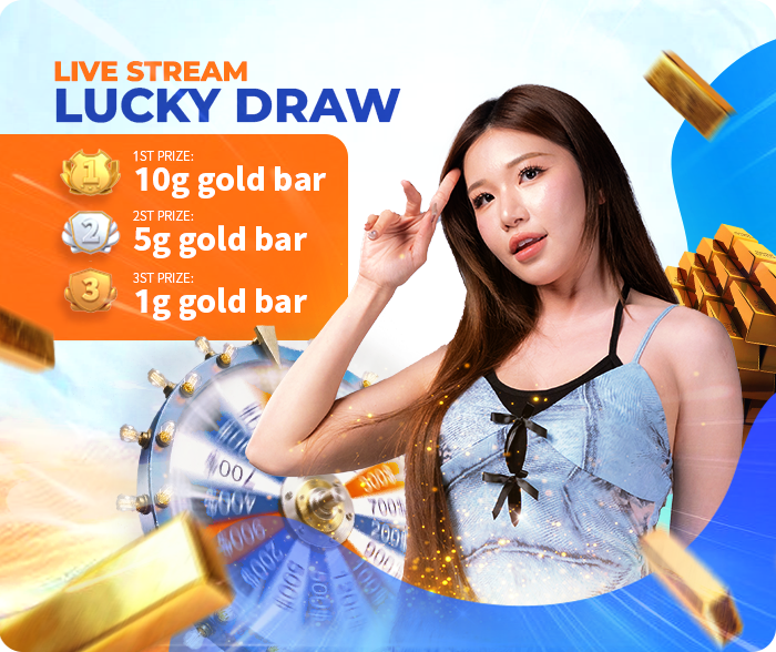 TAB66 Live Stream Lucky Draw — win gold bars